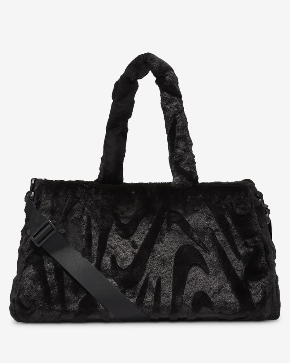 New Nike Blk or Gry faux fur lrg Tote shops 1 Blk or 1 Gry new in package